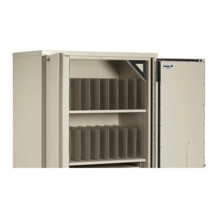 Fire King FireKing End Tab Filing For CF4436-MDPA & CF7236-MDPA, Parchment, Assembled 318870PA